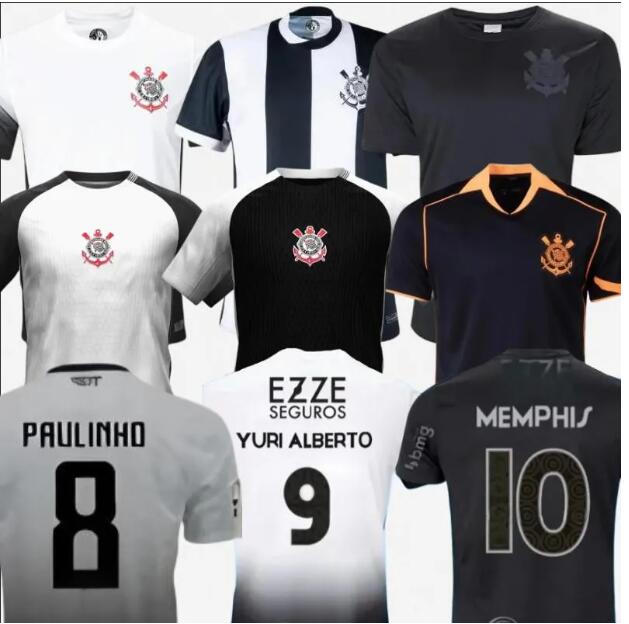 CorinthianeS jerseys 2025 2026 YURI ALBERTO GARRO football shirts player version 24 25 26 MAGNO MAYCON soccer jersey