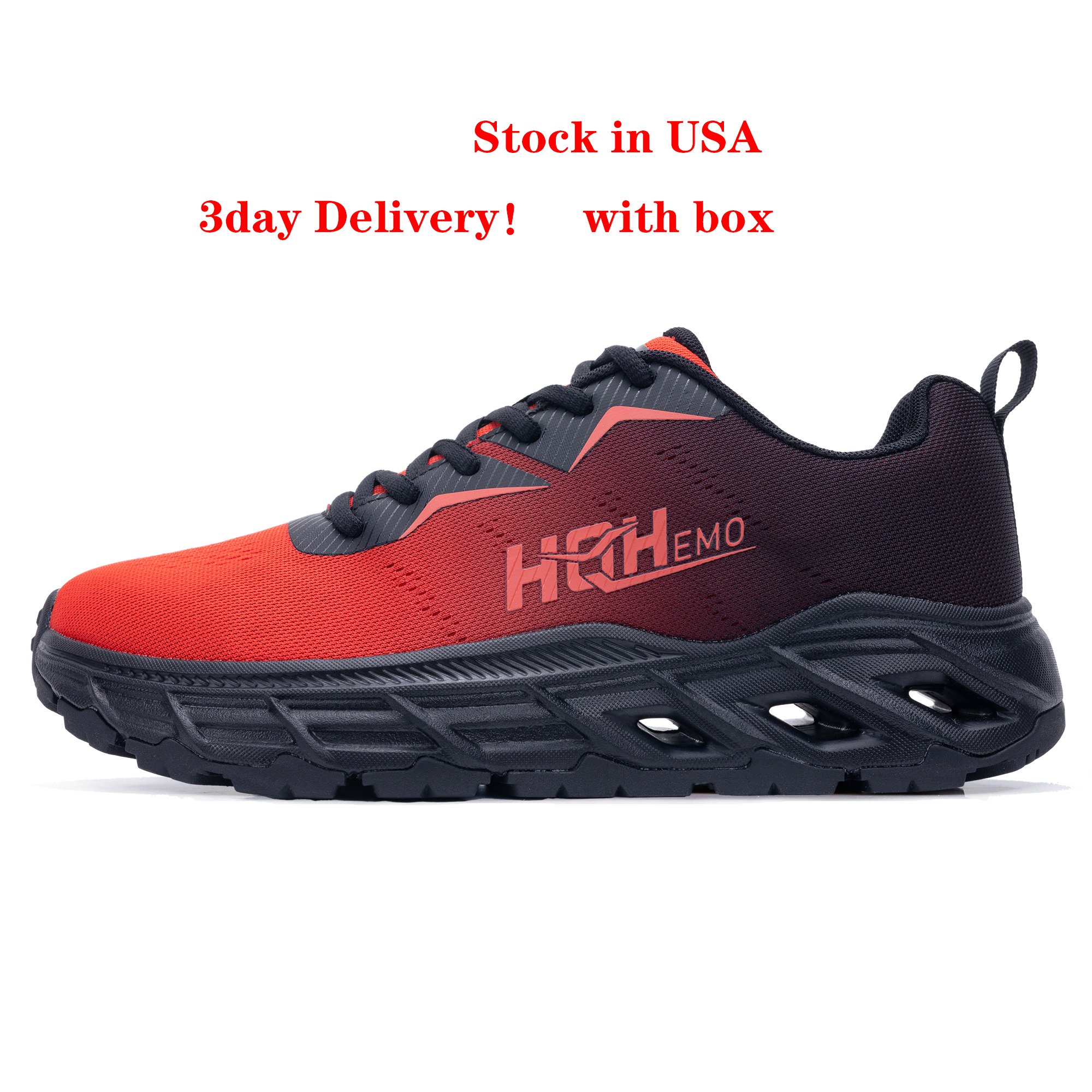 Designer shoes Men's Running Shoes Waterproof Hiking Sneakers Are Wide Suitable For Outdoor Use Of Jet Hole Sole