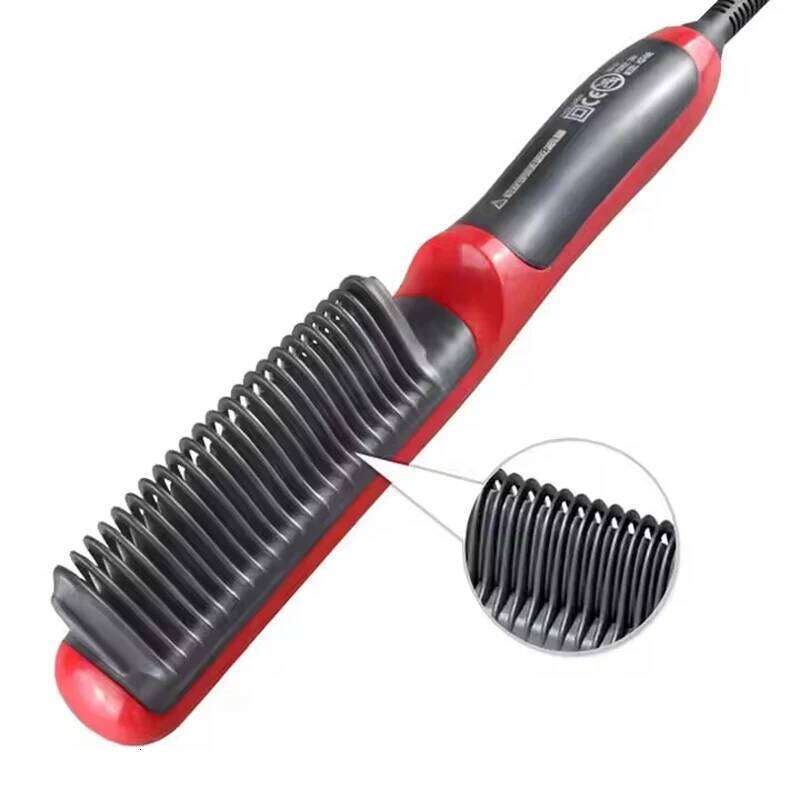 Multifunctional Hair Straightener Professional Quick Heated Electric Hot Comb Curler Hairstyle Brush Curling Iron Stying Tool Xiusiyuan251105