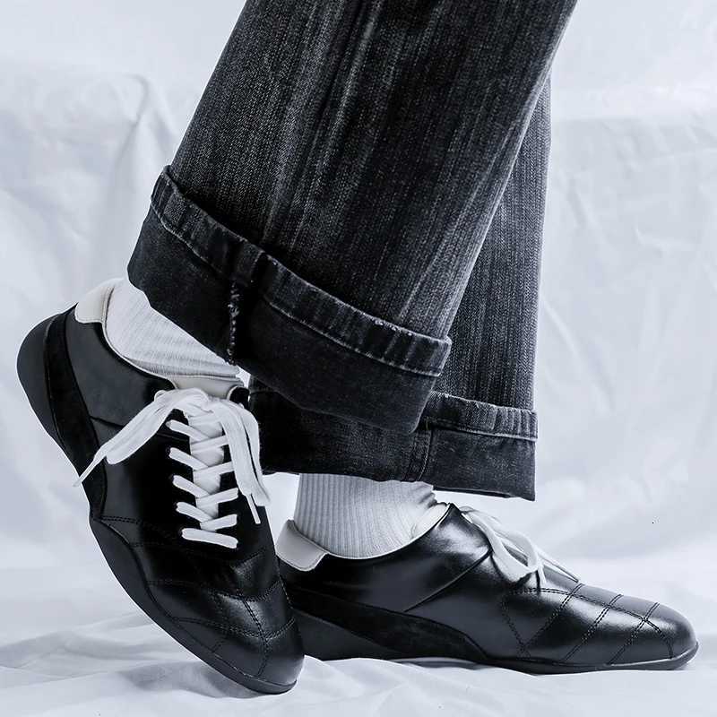 Leather Shoes For Man Genuine Leather Big Size Shoes High Quality Designer Formal Shoes Casual Shoes Fion Business Y251105