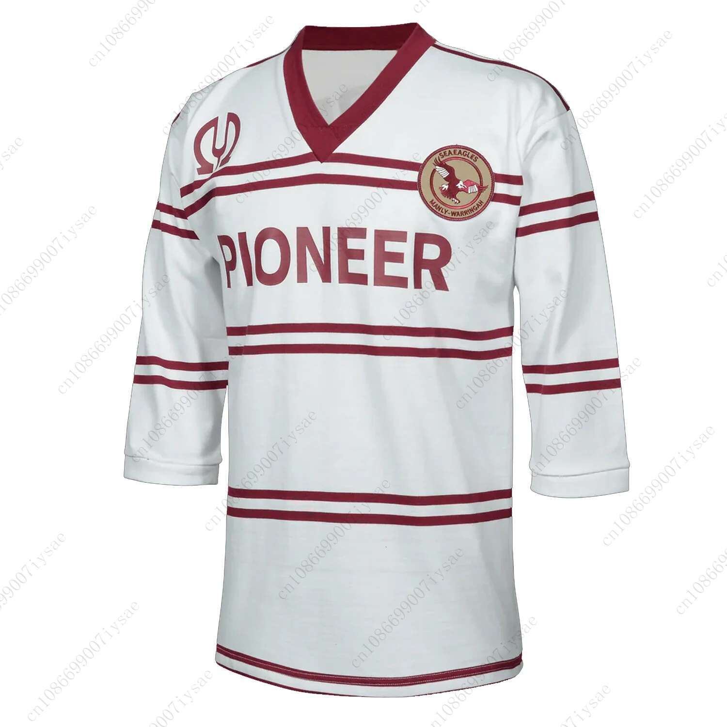 Sea Eagles Team 24 Arrival Man Rugby Summer Fathion Breathable New Training Jersey Football Oversized For Adult&Kid