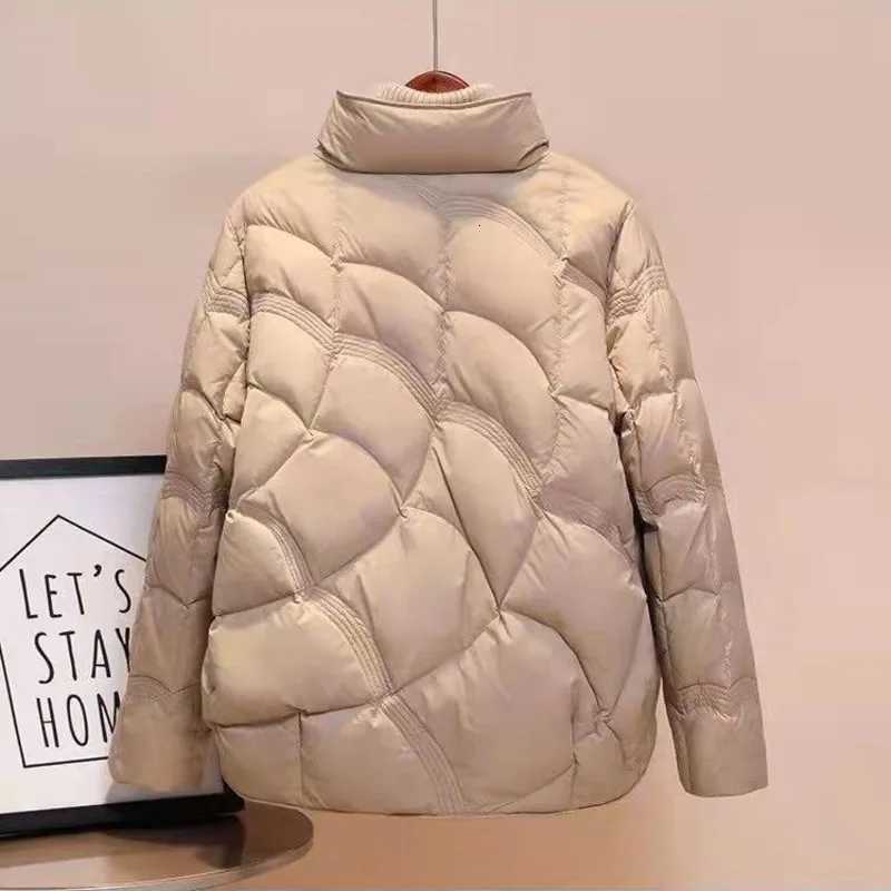Women Jacket 2025 New Autumn Winter Parkas Female Light Thin Down Cotton Coat Femme Casual Short Warm Basic Outerwear Ladies TopT251105