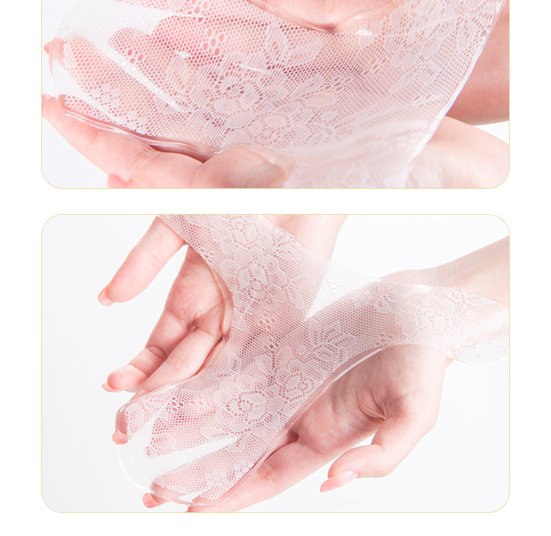Private Label OEM Female Intimate Care Product Whitening Moisturizing T Shape Vagacial Lace Sheet Mask