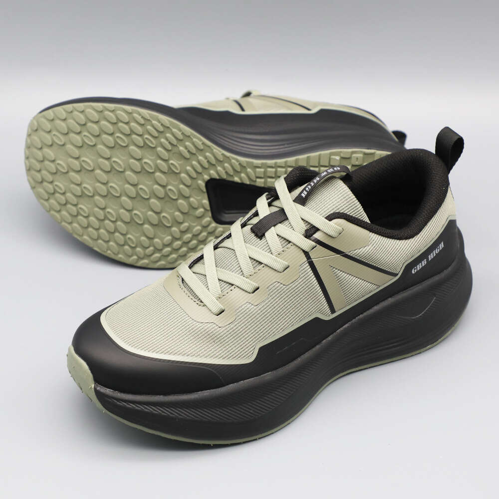 2025 New Foreign Trade Spring and Autumn Sports Casual Shoes, Running with Thick Shock Absorption, Lightweight, Soft Soles, Non-Slip Men's Shoes