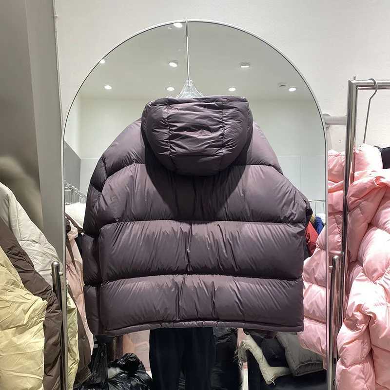 Hooded Down Jacket 2025 New Winter Thickened Down Jackets Women Temperament Women Down Jackets White Duck Down Womens Coat H573T251105