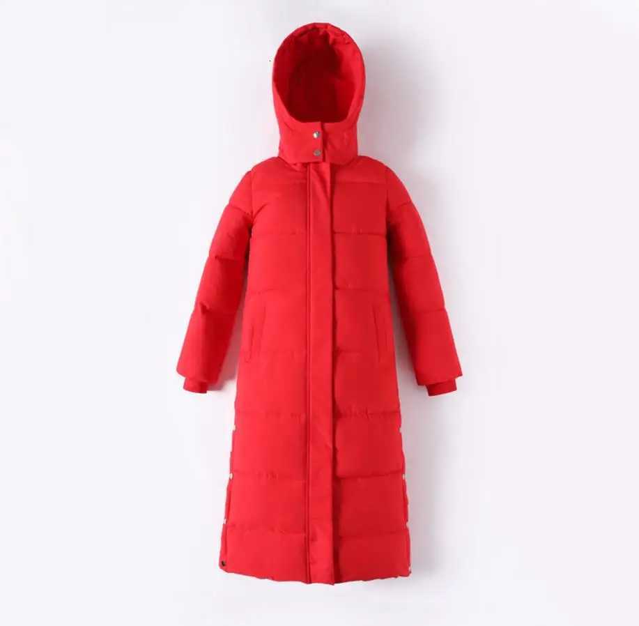 LONG Thick down Sustans parka women with hood down jacket winterr coat cultivate morality fashion eiderdown hoodie with thickT251105