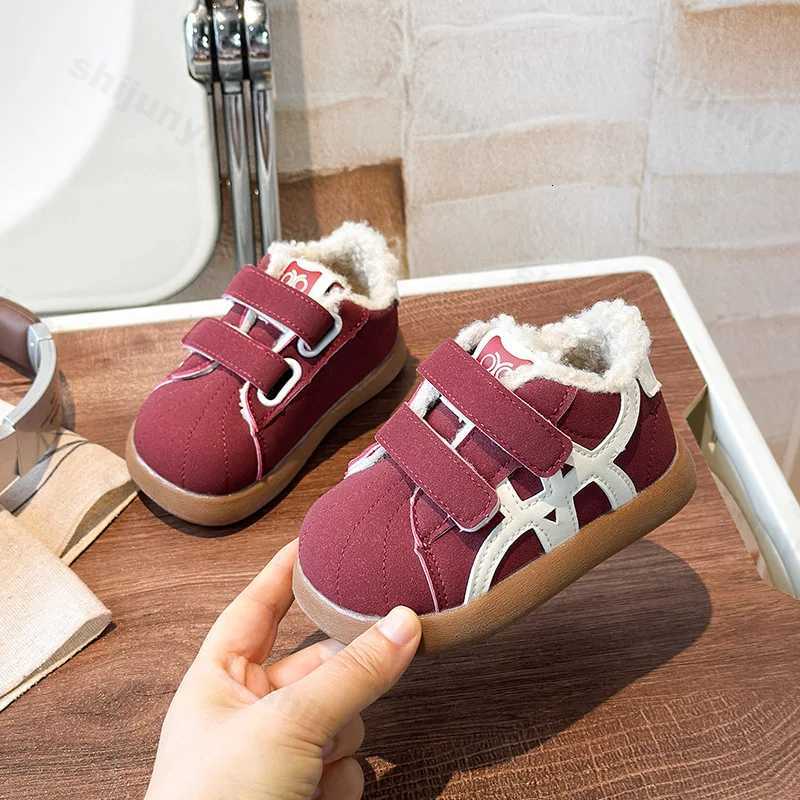Autumn Winter Childrens Casual Cotton Shoes 2025 New Boys Girls Retro Sports Shoes Kids Toddler Non-Slip Comfortable SneakersT251105