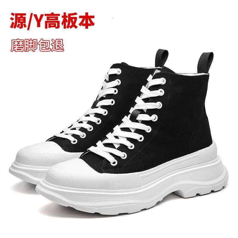 Canvas men's high top Martin 2022 new summer breathable casual board shoes Tiktok boots