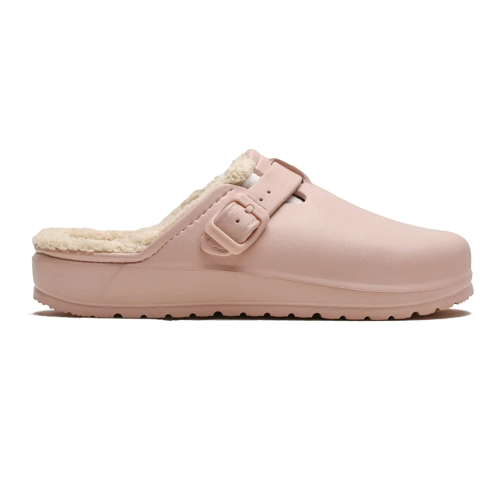 Asgard Fur Women Slippers Antislip Waterproof Plush Lined Outdoor Garden Shoes Winter Fluffy Shoes Warm Fuzzy House Slides 251031