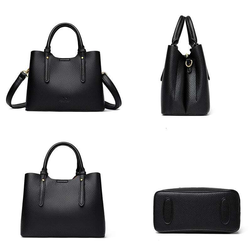 Fashion Handbags For Women Classic Leather Hand Shoulder Bags Designer Large Tote Ladies Crossbody Bag Female Sac