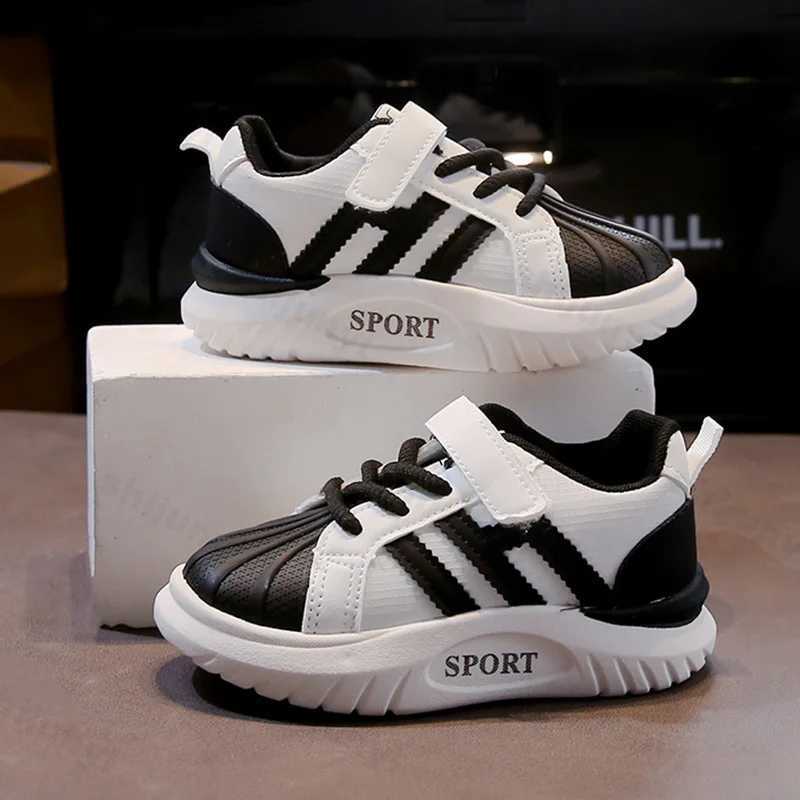 Children Casual Sports Shoes 2025 Autumn Boys Girls Fashion Running Shoes Kids Outdoor Walking Shoes Anti Slip Platform SneakersT251105