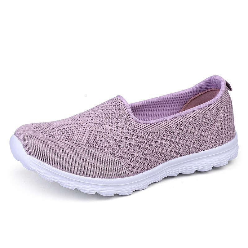 Large size new women's Spring and Autumn casual walking Round toe soft Soft soled mother's Sports Women's shoes