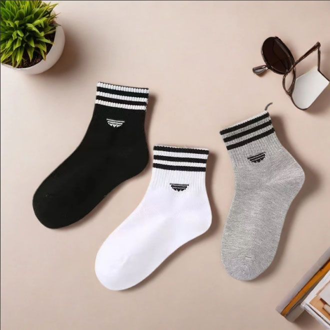 New Children Designer Socks Cotton Stripes Boys Socks Girls Socks 3-15 Year Kids Socks 5 Pairs / Lot