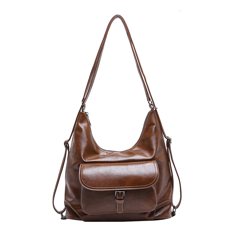 Super Shoulder Women S Autumn Winter New Trendy Fashion Korean Edition Tote Bag Versatile Large Capacity Backpack