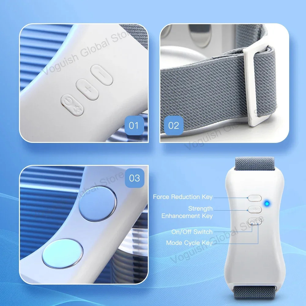 Double Chin Remover Vibration ChinUp V Face Massager Ems Facial Lifter Beauty Device VLine Up Face Lift Shaper Belt 251030