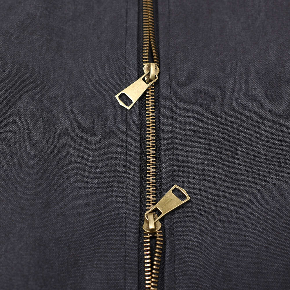 Letter Embroidery Hooded Cotton Flight Men's Winter Wrinkled Hat Fur Collar Detachable Baseball Jacket Coat