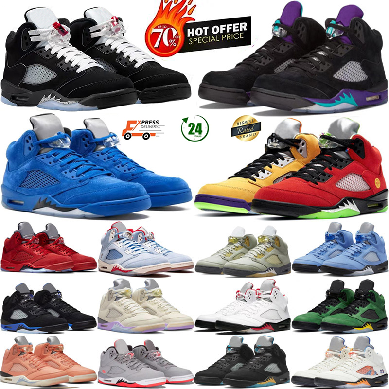 Designer 5 5s mens basketball shoes 6 6s Arctic Pink Black Racer Tokyo Metallic Reimagined Earth Grape University Blue men trainers sports sneakers sneaker 40-47