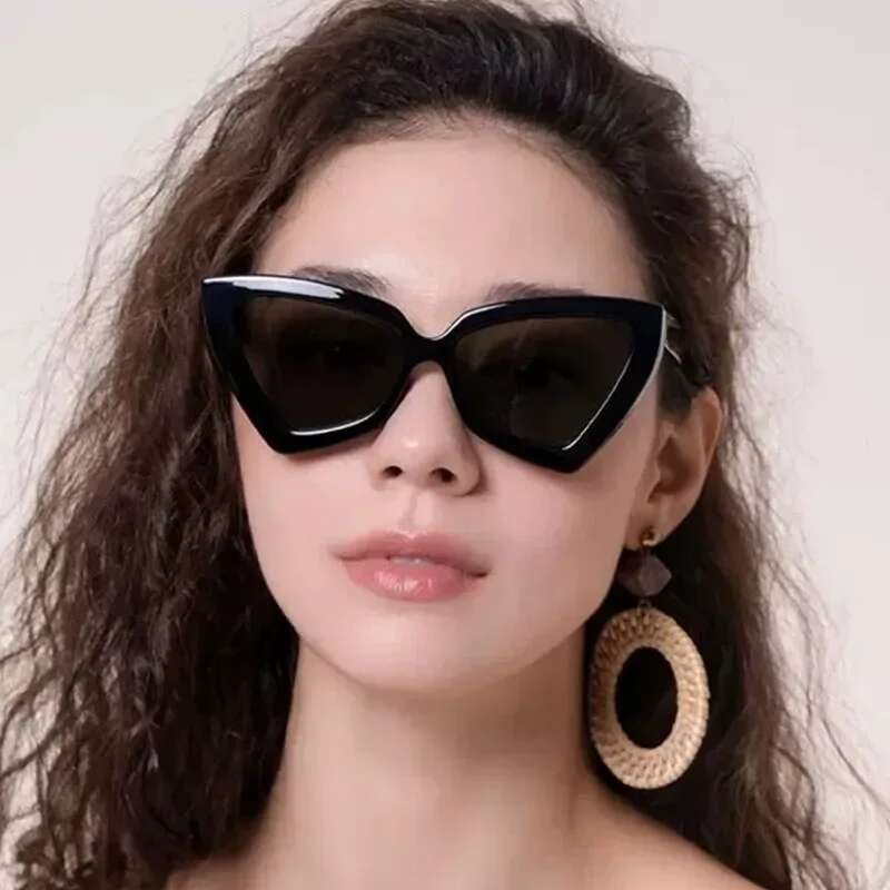 Fashion Vintage Women's Cat Eye Sunglasses New Brand Women Sun Glasses Summer Outdoor Sunshade Oculos De Sol UV400 Eyewear