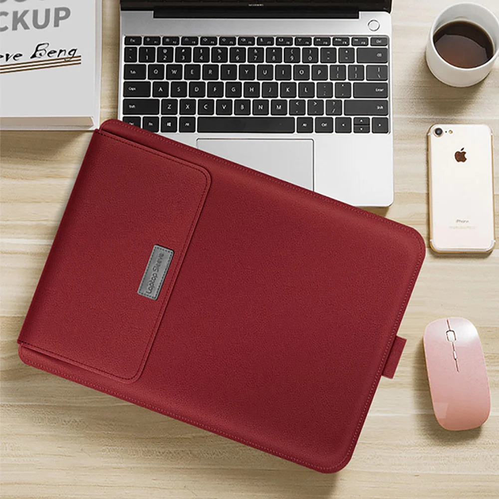 Laptop Sleeve Bag for Air 13 2025 Model A3240 Laptop Stand Bag with power pack for Air/Pro 133 14 15 16 inch251105w