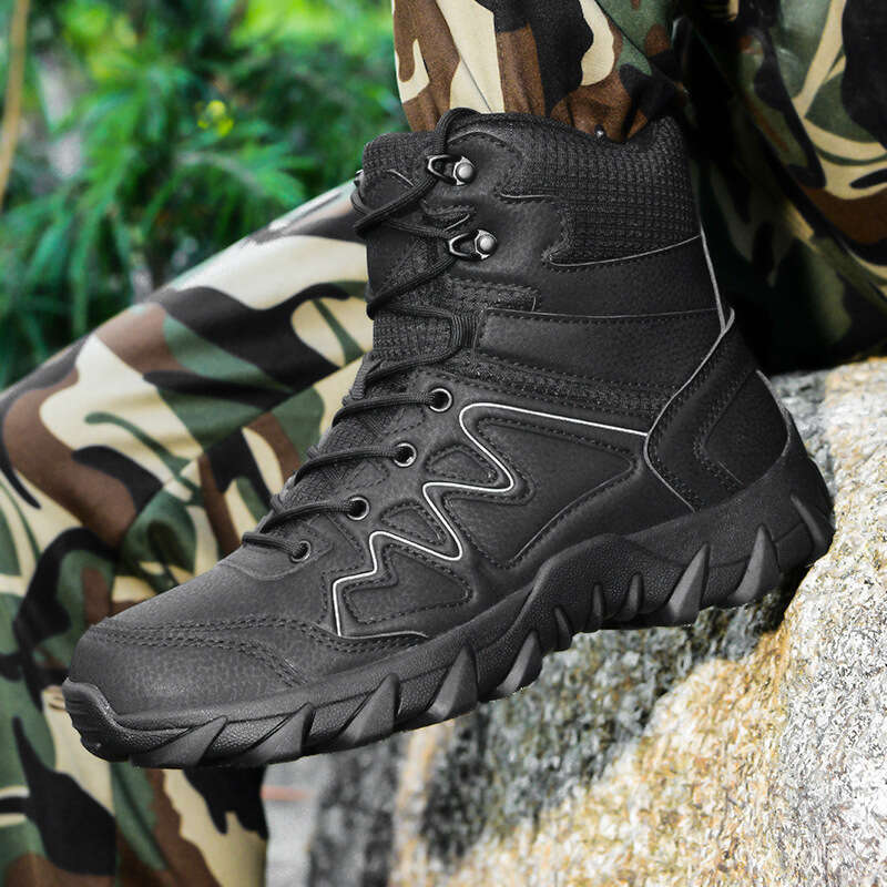 Men's Large 2023 Winter New Mountaineering Fashion Outdoor Casual Shoes Field Training Boots