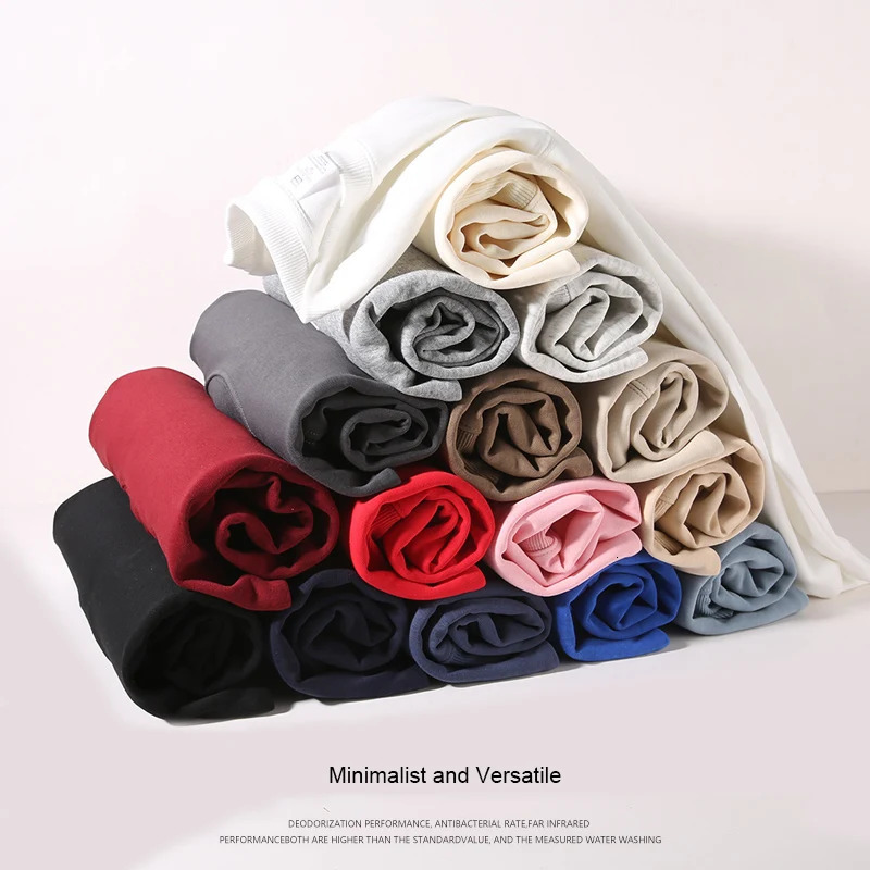 Solid Colors Mens Crewneck SweatshirtCotton-blend Pullover 251104