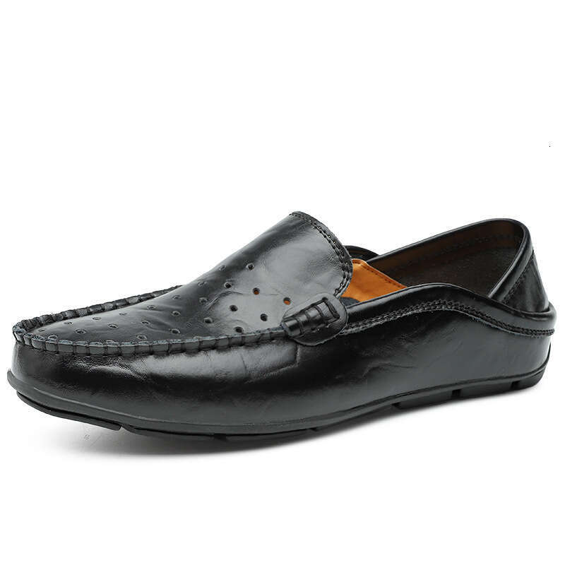 Fashionable fit on one foot, lazy for teenagers, breathable loafers, oversized seasonal trendy bean shoes