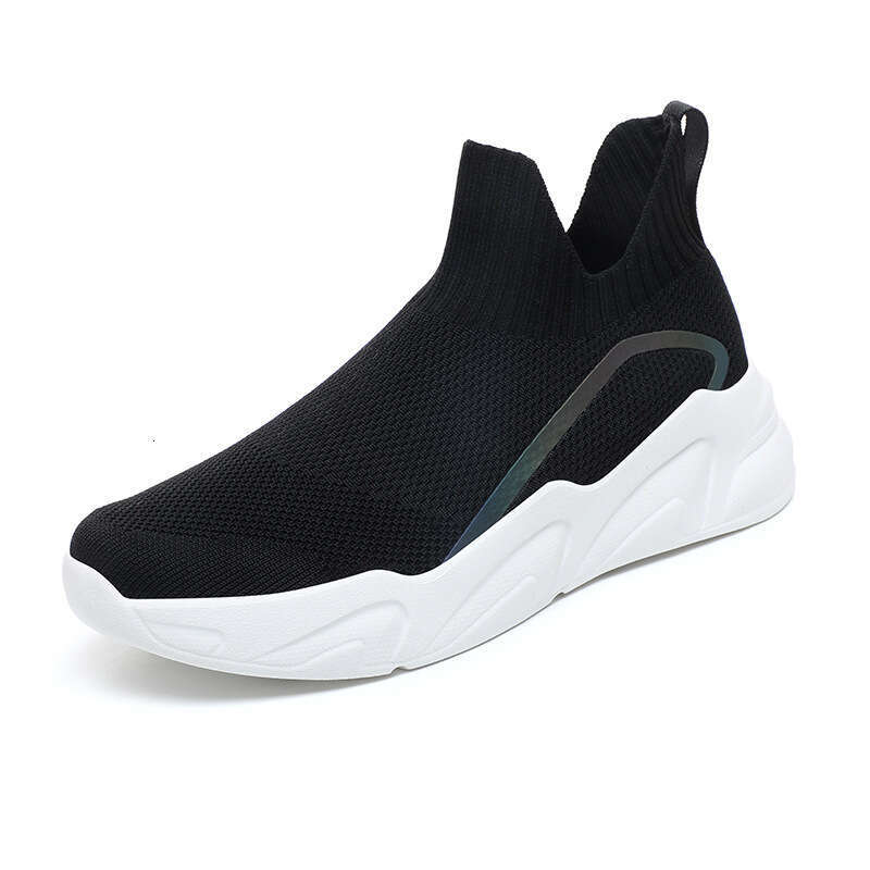 Flyknit Elastic Socks Large Size Couples, Sports Casual Shoes, Lightweight and Breathable Four Seasons, Lazy Shoes