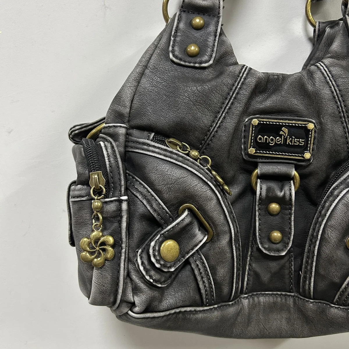 Angel kiss Handbags Women Small Shoulder Bag Soft Tote Bag Fashion Satchel MultiPockets Crossbody Shoulder Bag Phone Pack 251031