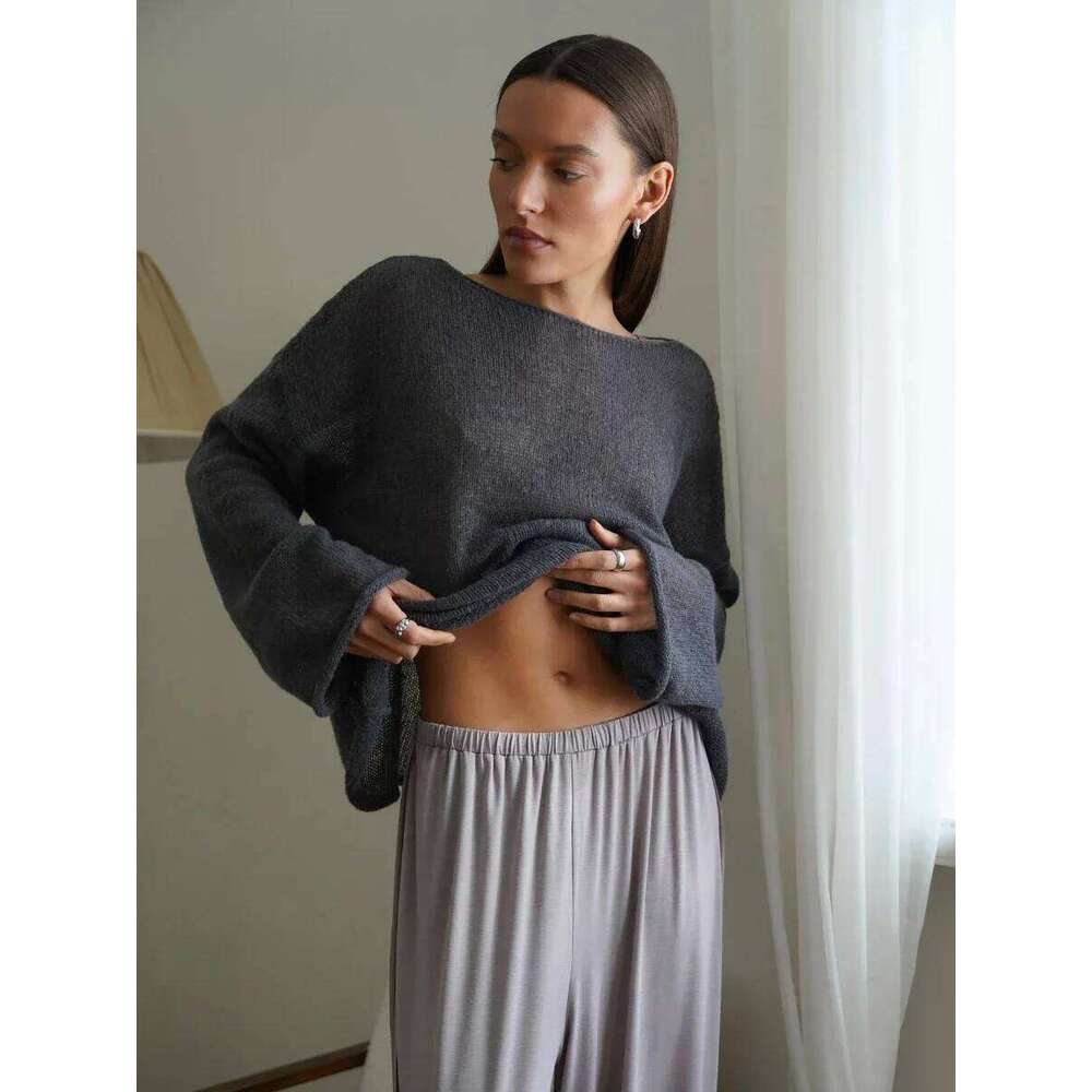 Wolfeel Oversized Sweater Summer Autumn Casual Fashion Loose Women Pullovers Chic White Jumper Sueter Mujer Pull Femme Designer Sweater Bear Sweater