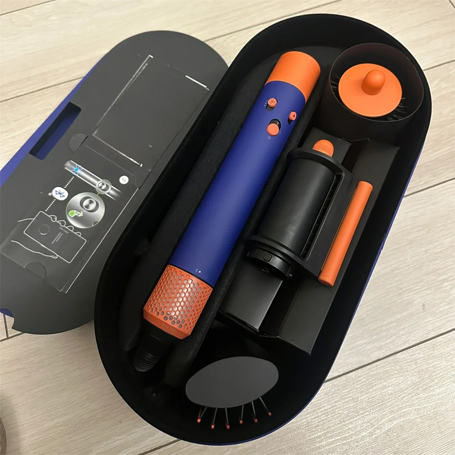 Designer Hair Curler Curler Gift Box Packaging Rotating Connection Mozzle Salon Styling Negative Ion Motor Constant Current Multi-functional Hair Dryer Hair Care