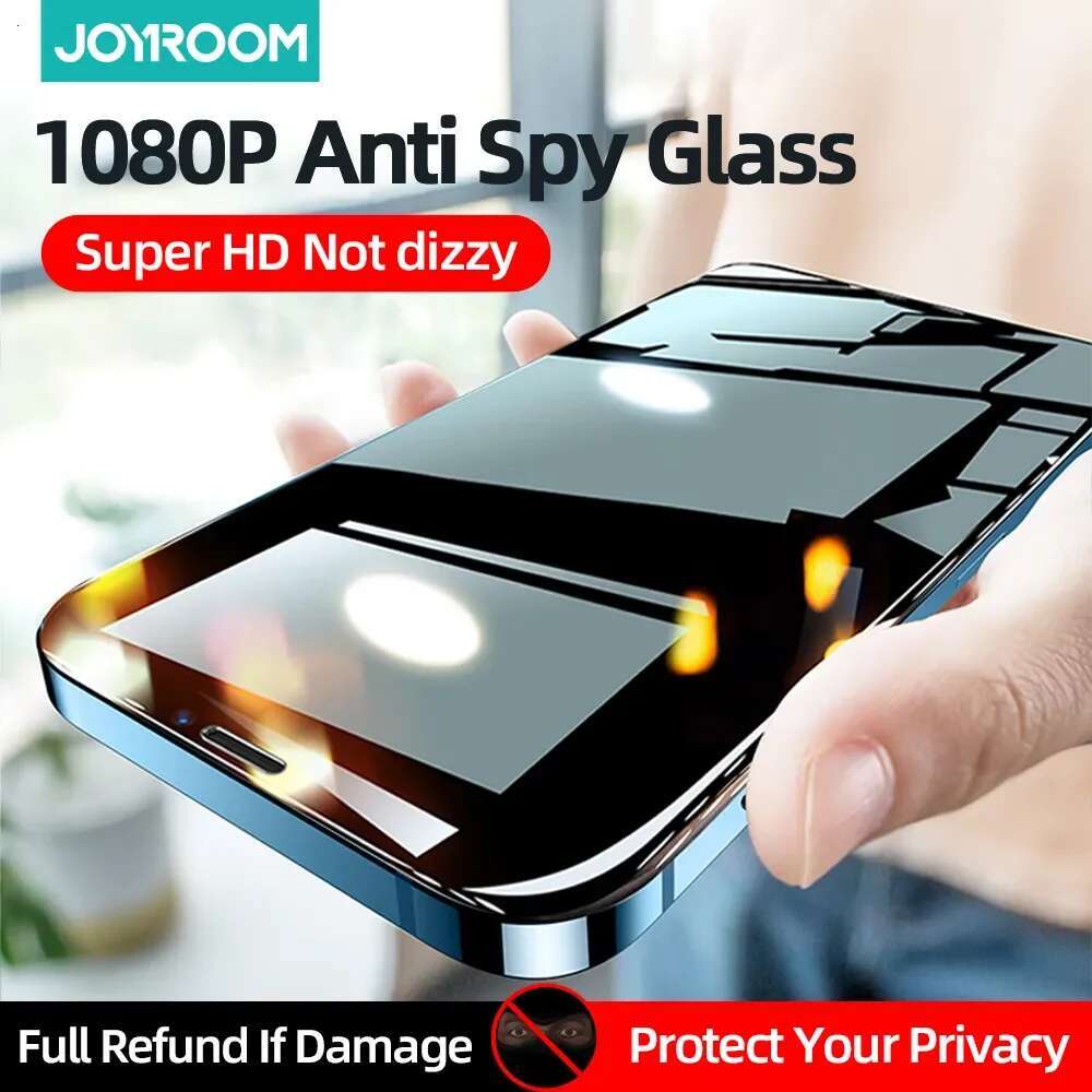 Joyroom Private Screen Protector iphone 14 13 12 11 Pro Max Anti-spy Tempered For iPhone 16 15 pro max Glass