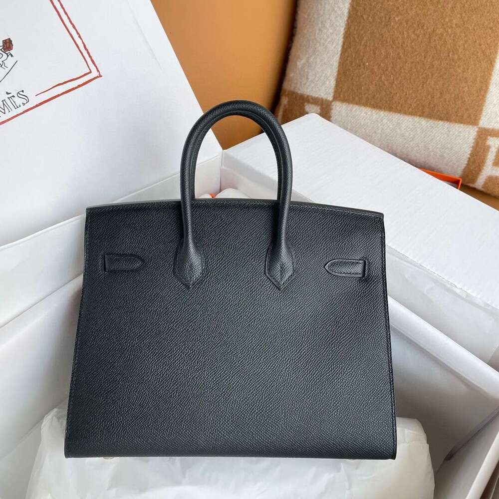 Bag Handbag Exempt From Customs Duty Designer Women's Brown Handbag Genuine Leather Lock Inner Zipper Pocket Fashion Shoulder Bag fashion bag designer tote bag