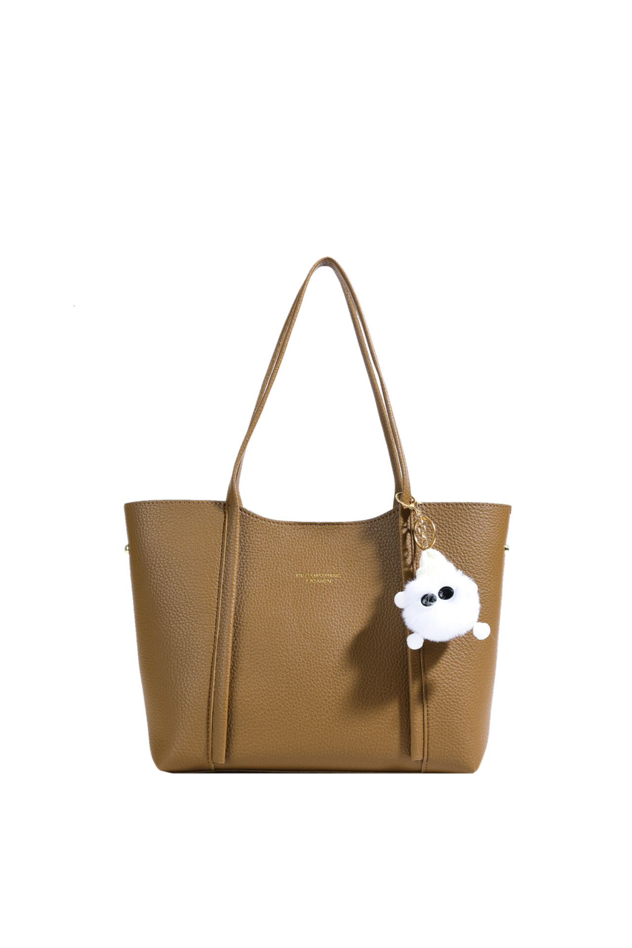 This Year S Popular Soft Leather For Women New Large Capacity Shoulder Commuting Tote Bag