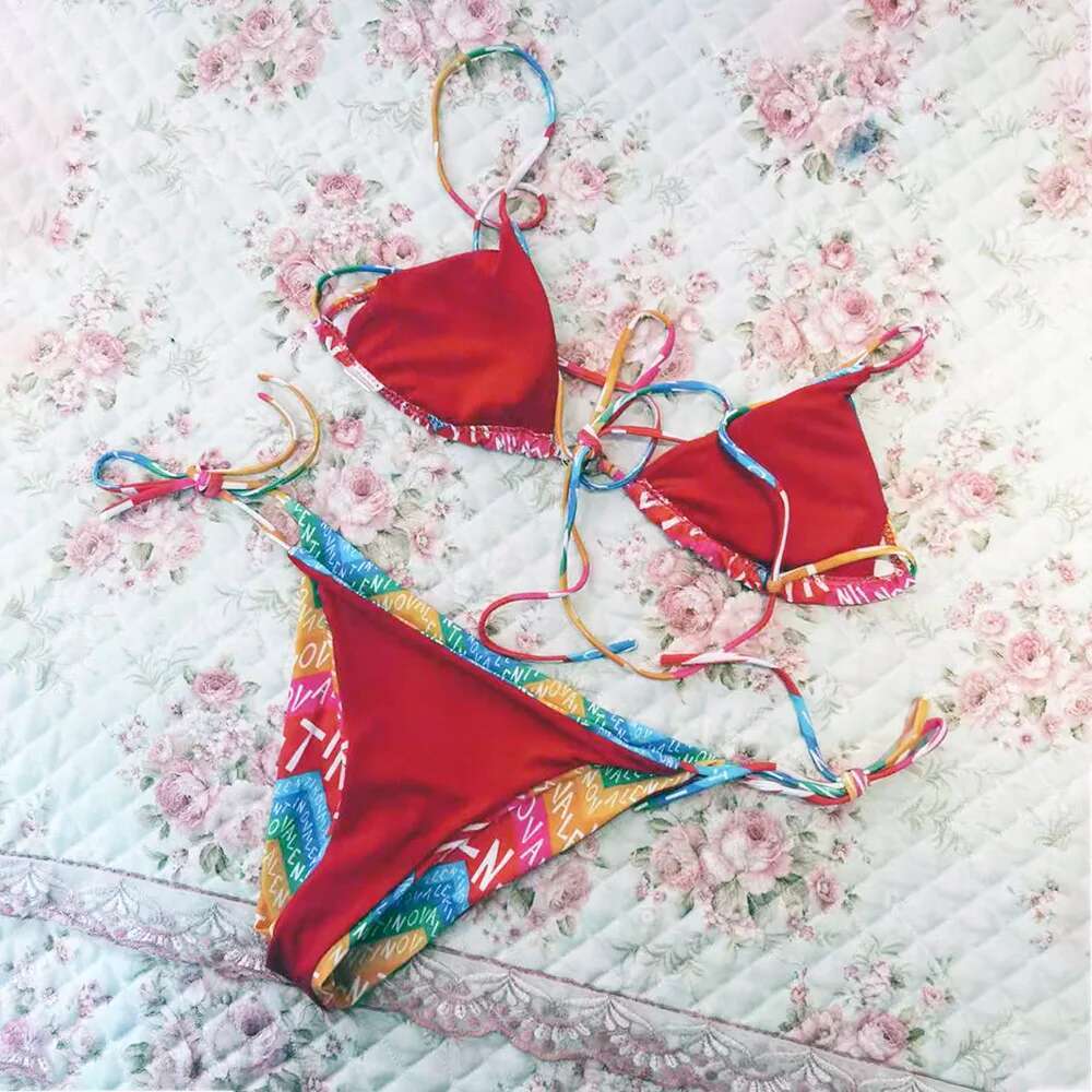 Women Pink Swimwear Two Beach Outfits Bikini Fashion 2 Piece Sets Swimsuit Mini Gym Girls Swiming Board Shorts