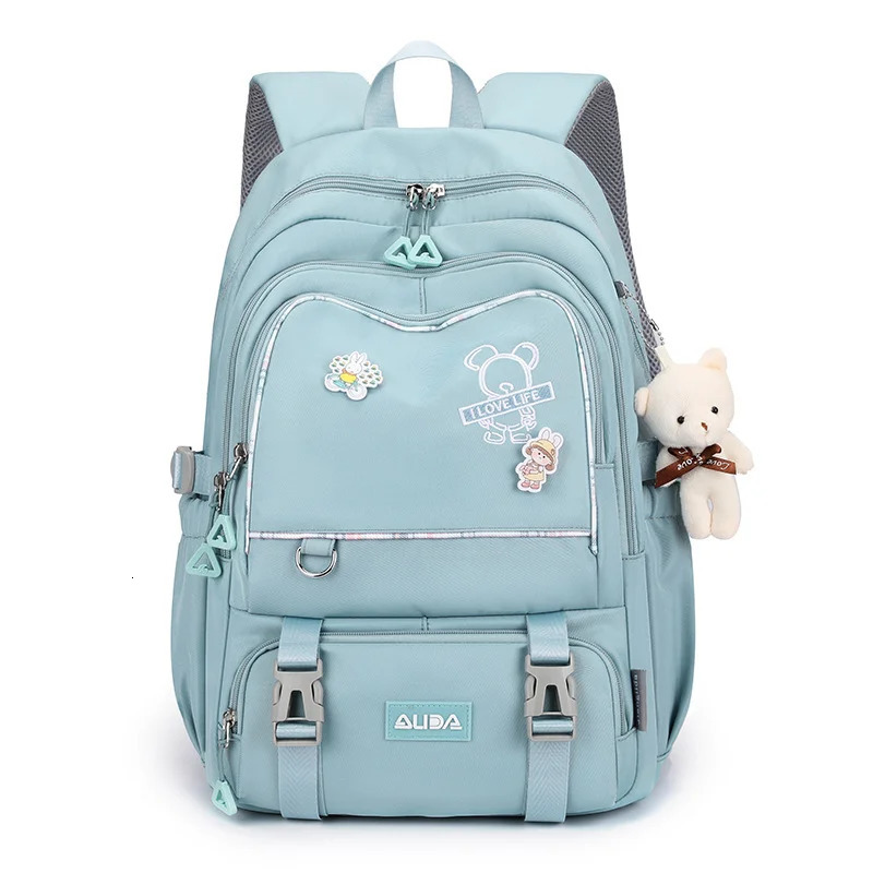 School Bags For Large Schoolbag Kawaii Primary School Backpack Book Bag Waterproof Laptop Travel Rucksack 251104
