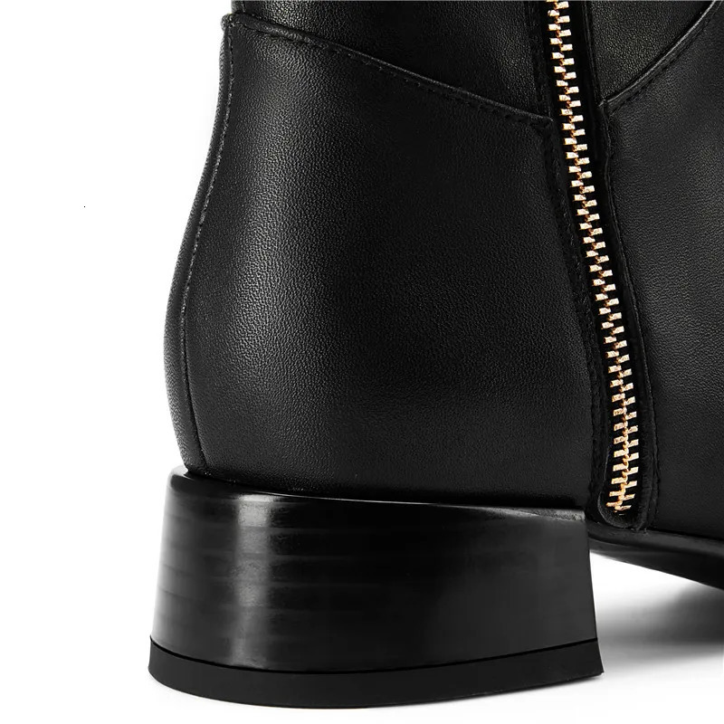 Fashion Casual European American Womens Over Knee Long Boots Pointed Sexy Elegant Genuine Leather Knight Boots Envo Gratis 251031