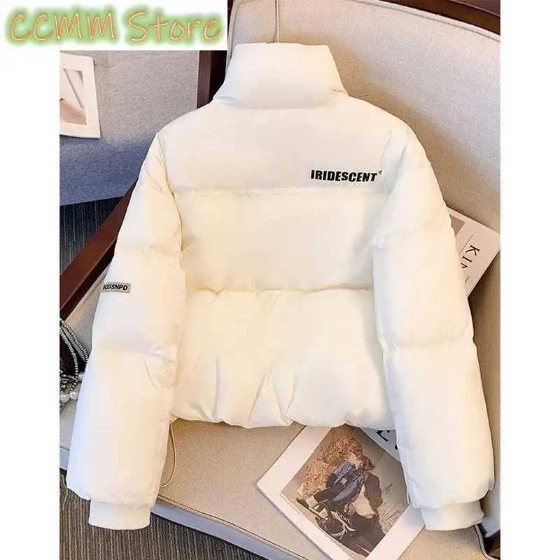 Women Down Cotton-Padded Jacket Girl Winter Warm Cotton Padded Coat Short Bread Outwear Ladies Down Jacket Thicken OutwearT251105