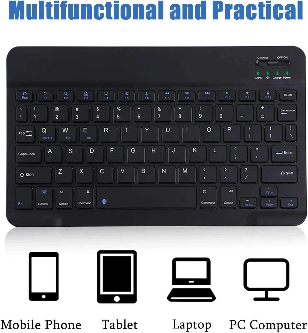 3-IN-1 For Redmi Pad 2 Pro 121 Funda Smart Pencil Holder Cover Case English Keyboard Portable Sle Pouch H251105