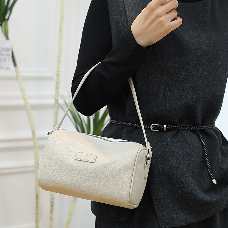 Pillow New Autumn Pillowr Simple Tote Soft Leather Crossbody Small Women's Shoulder Bag