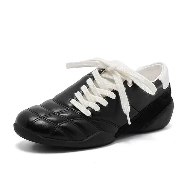 2025 Wens Black Casual football Style Sneakers Flats Chic Shoelaces Cfy Walking Shoes Wan Trainers High Quality Y251105