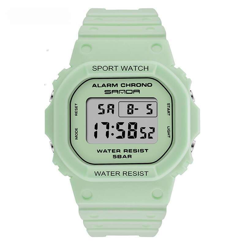 DHwatches Sanda Multifunctional Electronic Men and Women Sports Watch Waterproof Luminous Student fashion Wrist watch