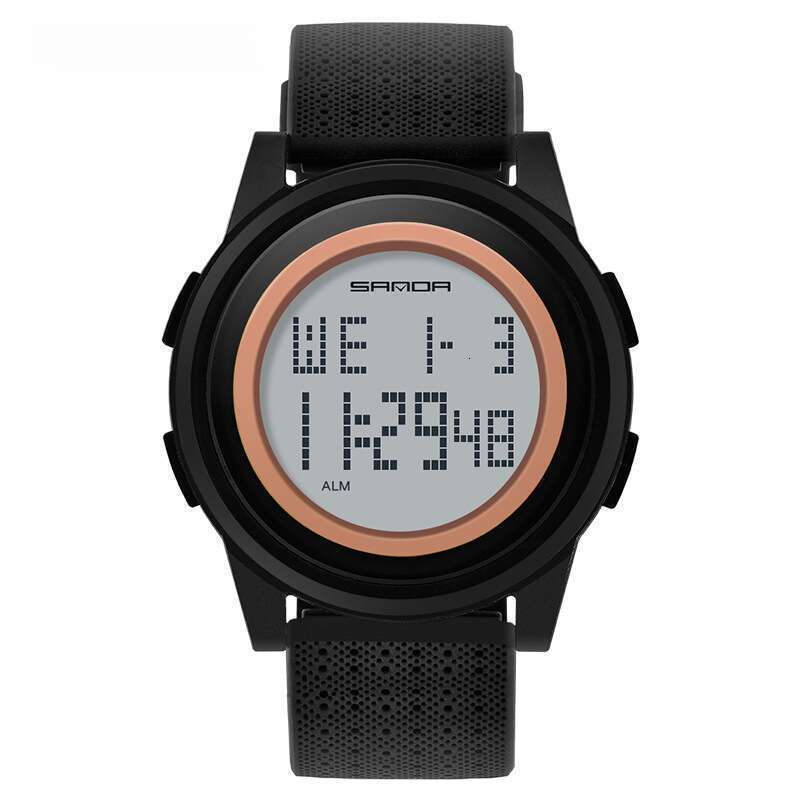 DHwatches SANDA Electronic for Teenagers Sports LED Korean Creative Fashion Unisex Watch