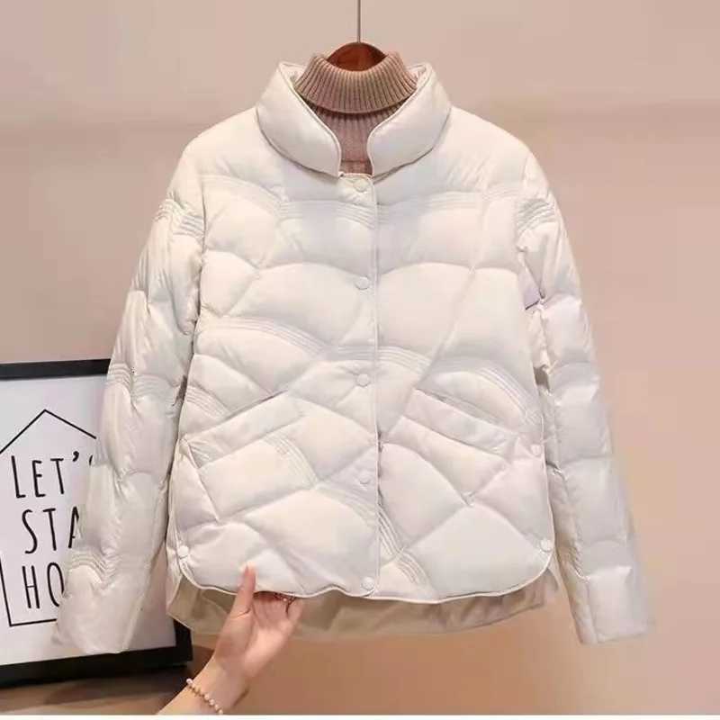 Women Jacket 2025 New Autumn Winter Parkas Female Light Thin Down Cotton Coat Femme Casual Short Warm Basic Outerwear Ladies TopT251105