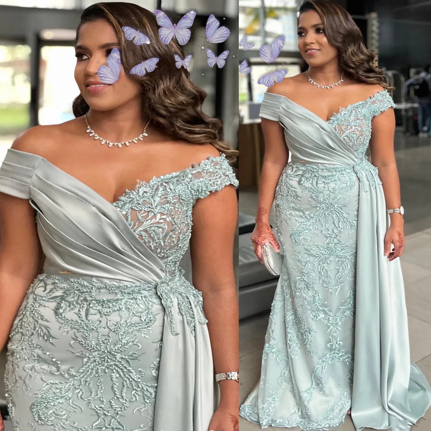 Orange Tiered Tulle Prom Dresses Long Applique Lace Dress for Graduation Formal Evening Gown Rochii Robe de soiree Customized 01