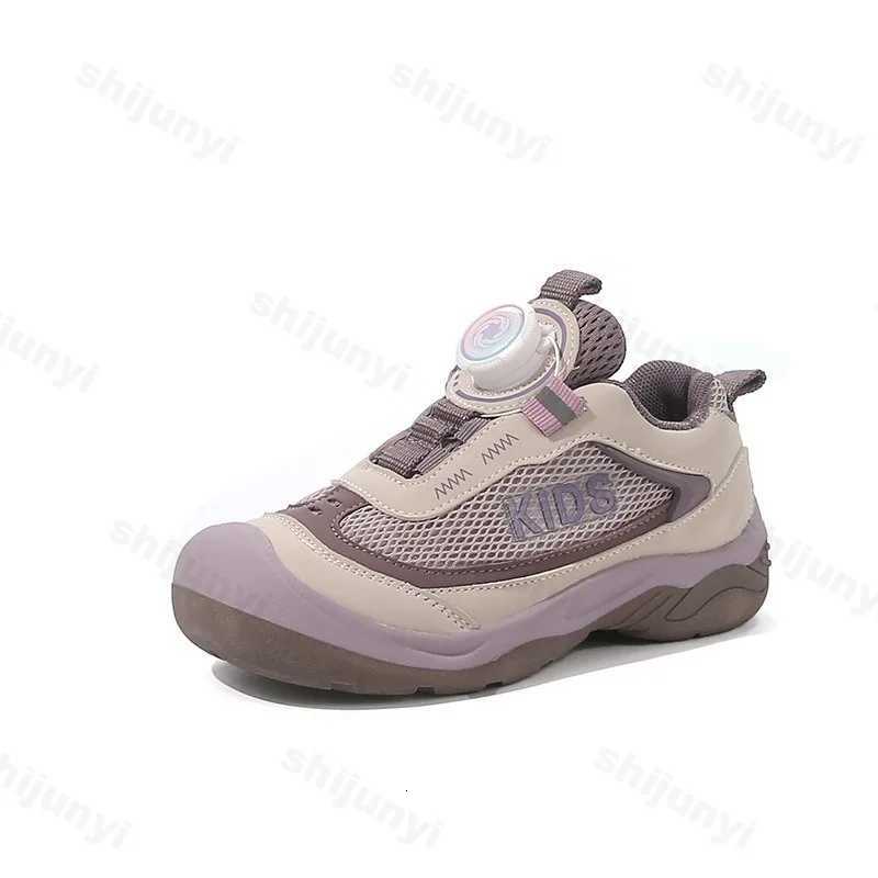 Children Casual Sports Shoes 2025 Autumn Girls Breathable Sneakers Anti SlipFashion Running Shoes Kids Outdoor Walking ShoesT251105