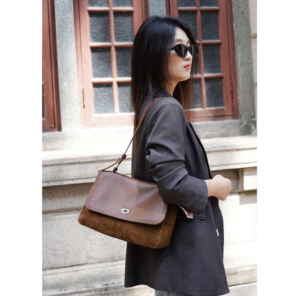 Luxury Bag Designer Bag Designer New Fashion Women S Simple Color Block Shoulder Niche Korean Style Crossbody Versatile Autumn Winter Small Square