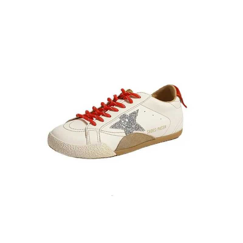 Wens Increased Height De Xin Shoes 2025 New Leather Low Cut Single Strap Thin Sole Four Season Student Board Shoes Y251105