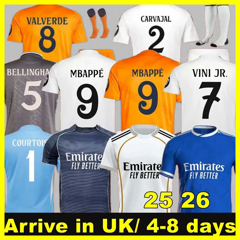 2024 2025 soccer jerseys 25 26 Real 4Th MadriDS football shirt jersey CAMAVINGA Mbappe MODRIC VALVERDE Fourth camiseta kids uniforms VINI JR BELLINGHAM ARDA GULER