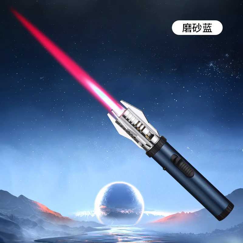 2026 New Scepter Planet Lightsaber Spray Gun Straight At Windproof Iatable Cigar Lighter Outdoor Barbecue Igniter Wholes Y251104