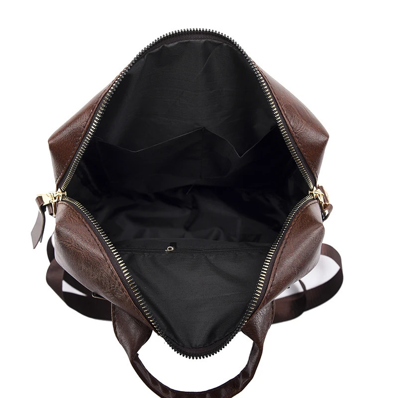 Women Backpack High Quality Leather Backpack Multifunction Shoulder Bags School Bags for Teenager Bagpack Mochila 251104